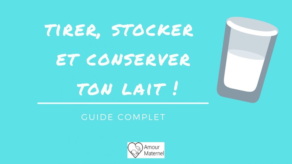 conservation lait maternel