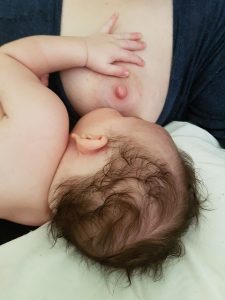 allaitement bébé agité
