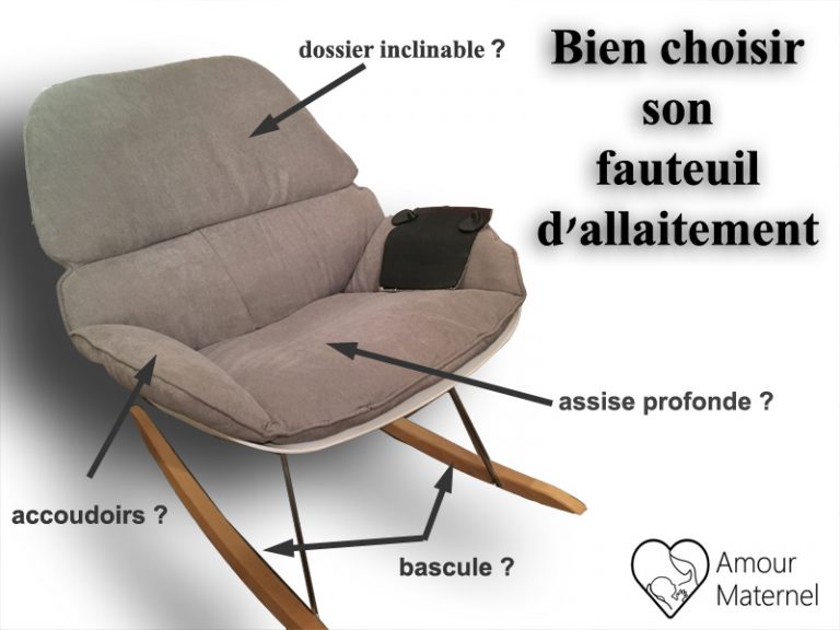 choisir fauteuil allaitement
