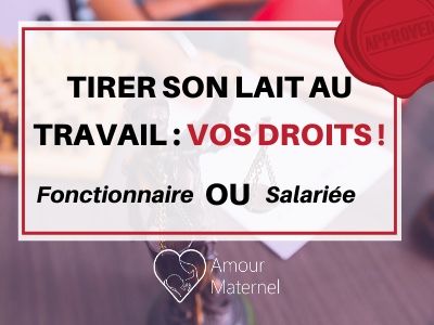tirer son lait au travail droit