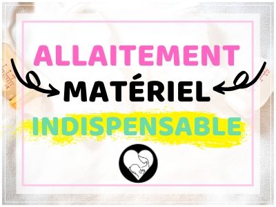 matériel allaitement