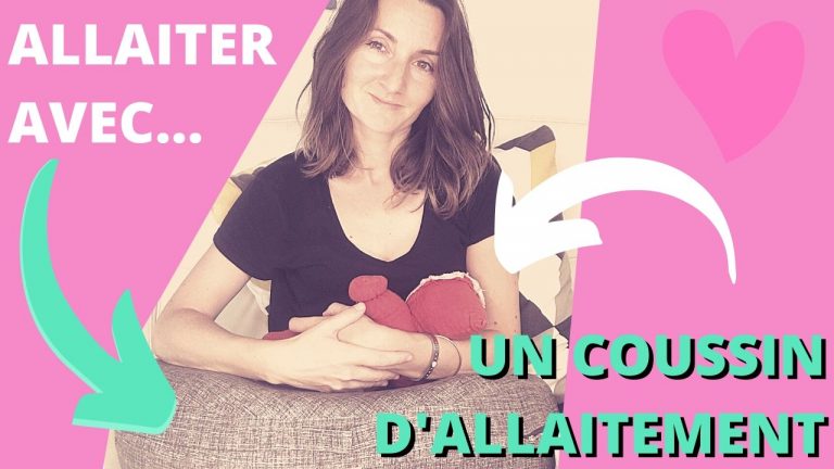 comment utiliser un coussin d'allaitement