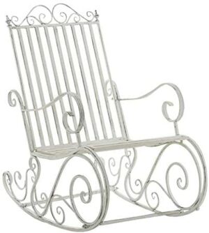 Fauteuil Bascule en Fer Forgé