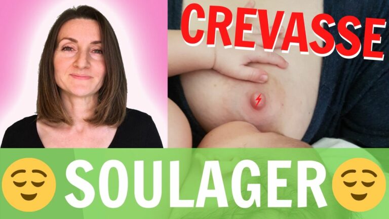 soulager crevasse allaitement