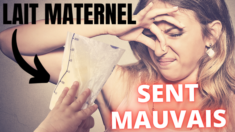 Lait maternel qui sent mauvais...