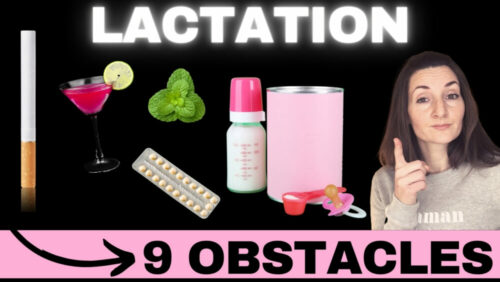 causes baisse de lactation