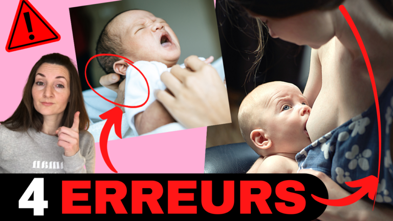 erreur position allaitement