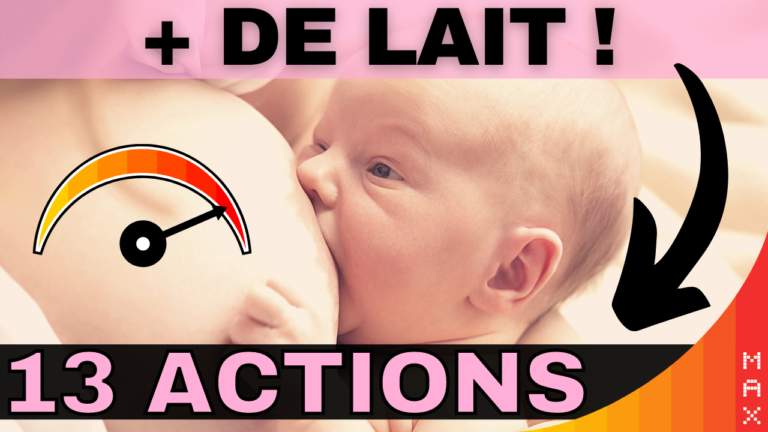 actions pour augmenter la production de lait