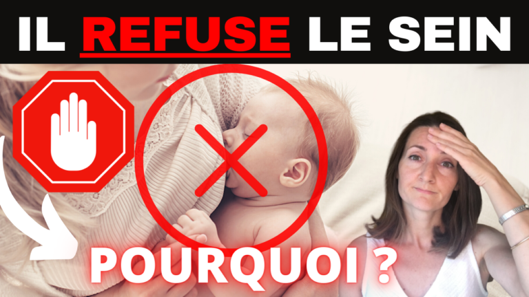 bébé ne veut plus téter