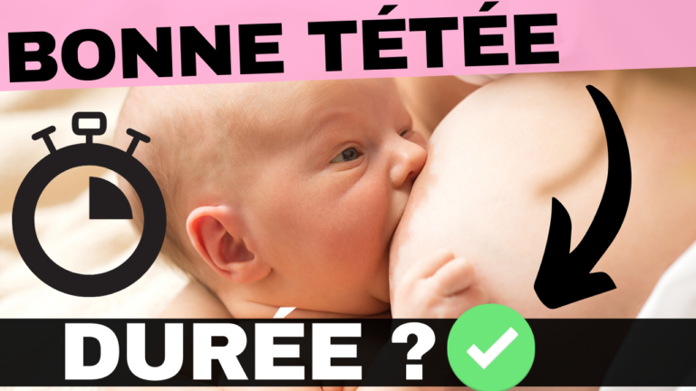 allaitement durée tétée