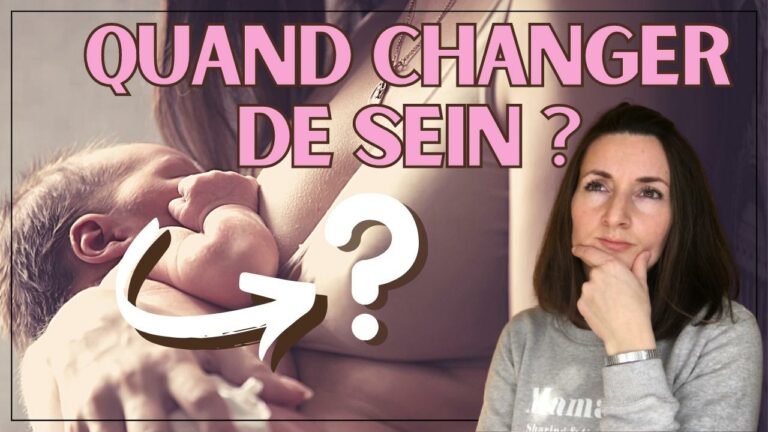 changer sein allaitement