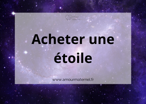 acheter une etoile