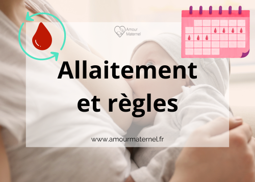 allaitement et regles