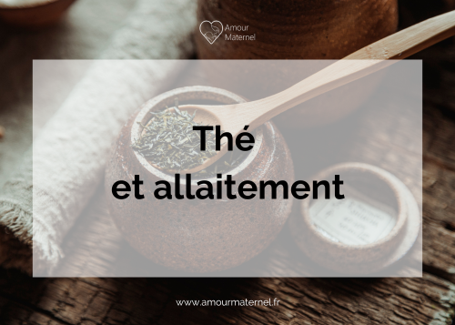 thé allaitement