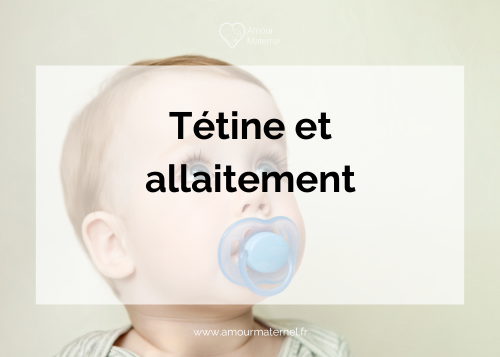 tetine allaitement