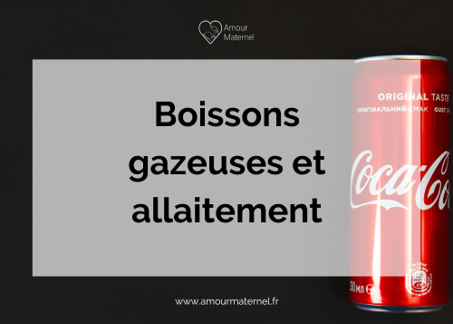 boisson gazeuse allaitement